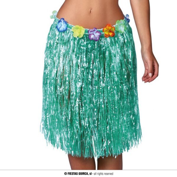Falda Hawaiana Verde