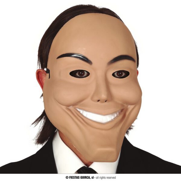 Careta ladrón sonriente