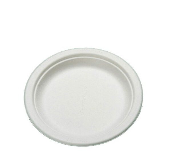 Plato 17 cm fibra de cartón