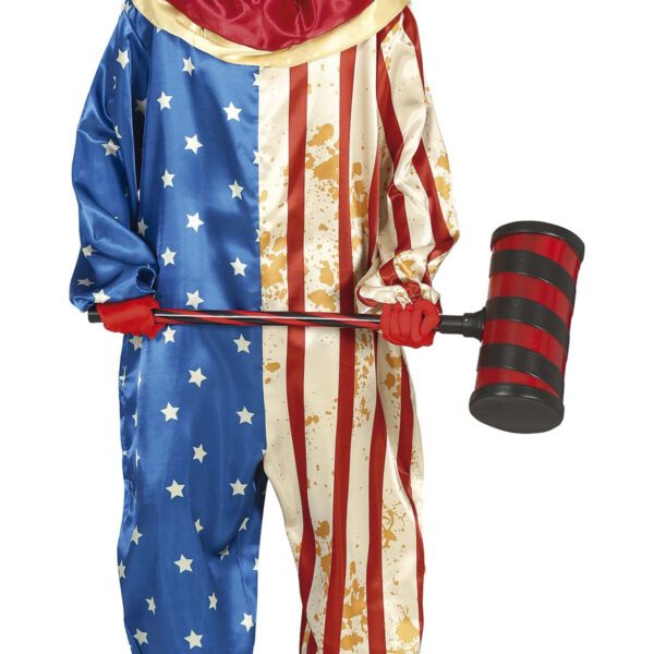 Disfraz de Patriot Clown Adulto