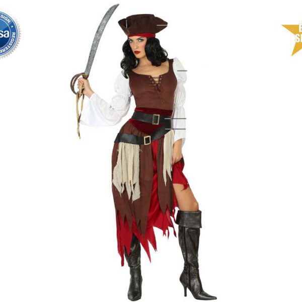 Disfraz de Pirata Mujer