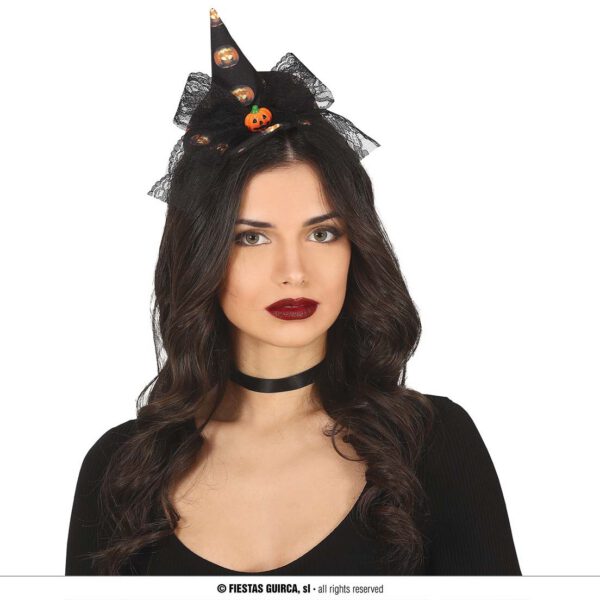 Diadema Bruja con lazo