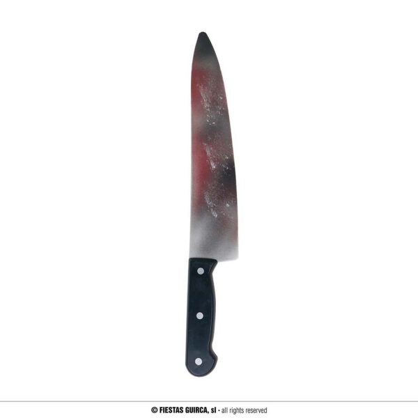 Cuchillo con sangre