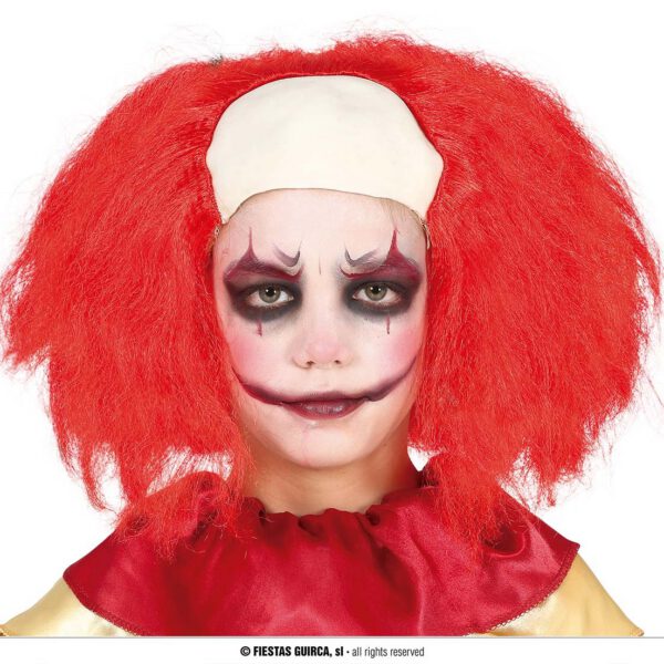 Peluca calva payaso infantil