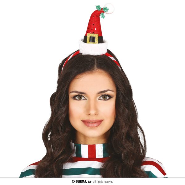 Diadema Papa Noel