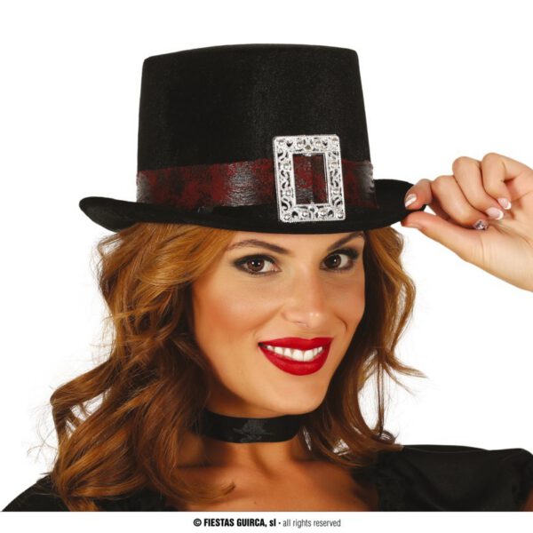 Chistera negra Steampunk