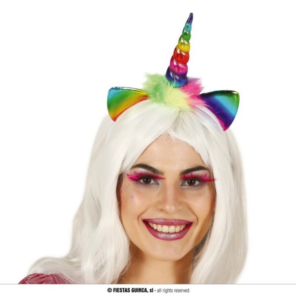Diadema Unicornio Multicolor