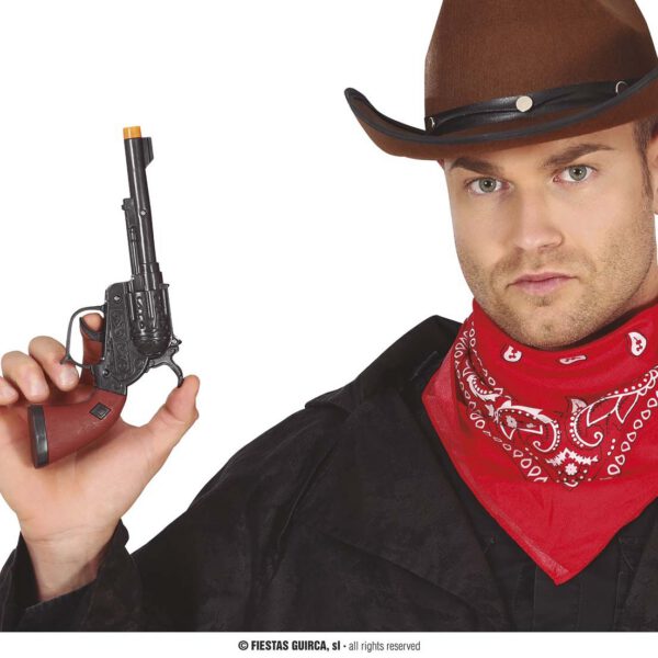 Pistola vaquero negra