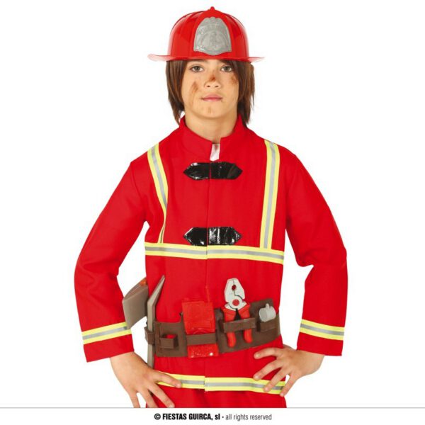 Cinturón de Bombero con casco