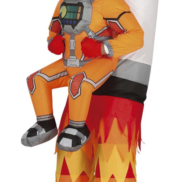 Disfraz Hinchable Cohete con Astronauta