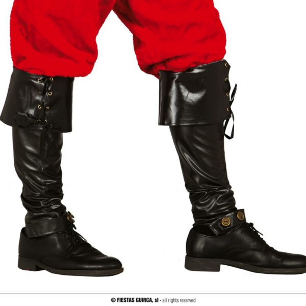 Cubrebotas negras lujo