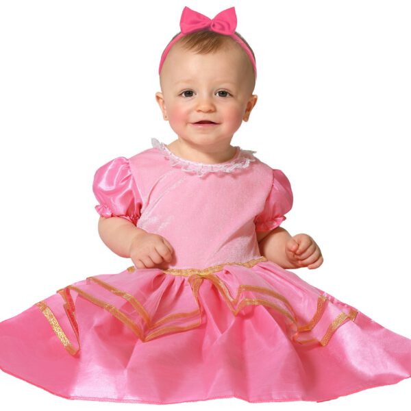 Disfraz de Princesa Rosa Bebe