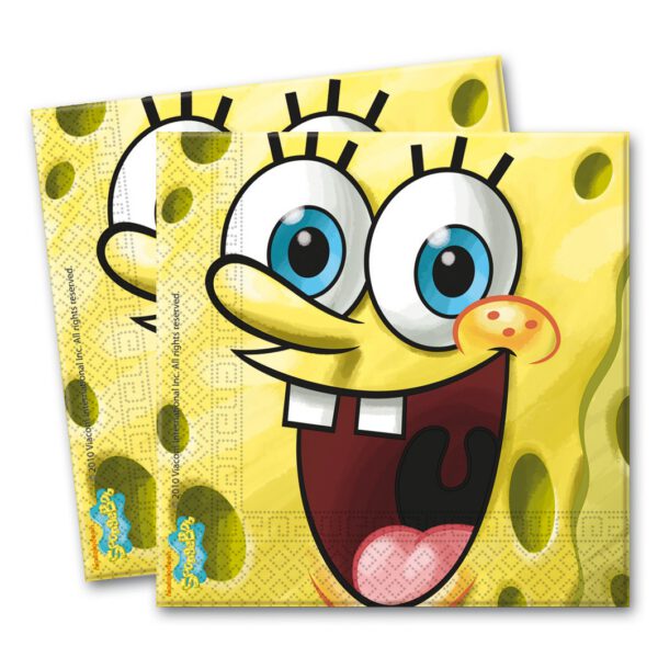 Servilletas Bob Esponja