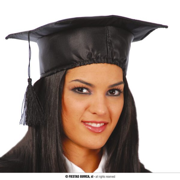 Birrete Estudiante Tela