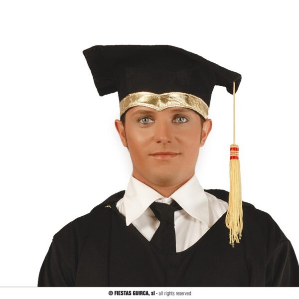 Birrete Estudiante lujo