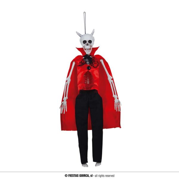 Colgante esqueleto diablo