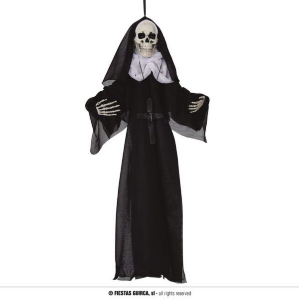 Colgante esqueleto monja