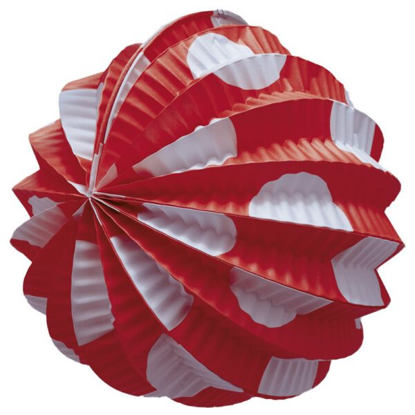 Farol Rojo lunar blanco bolsa 12 unidades