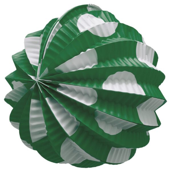 Farol verde lunar grande Blanco bolsa 12 u.