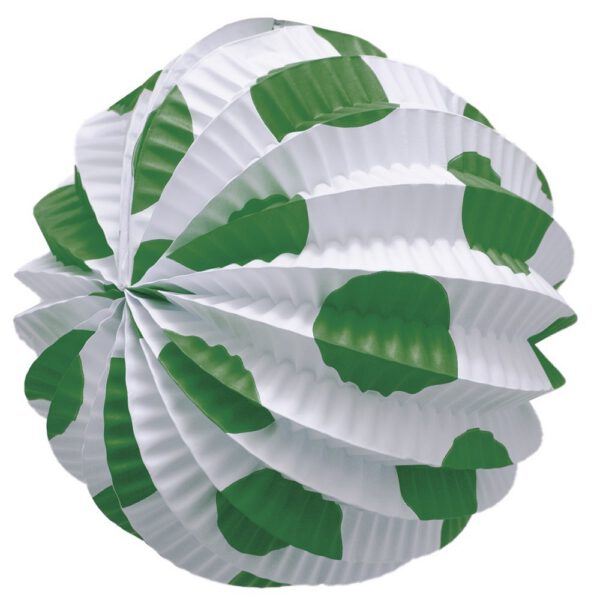 Farol blanco lunar grande verde 12 unidades