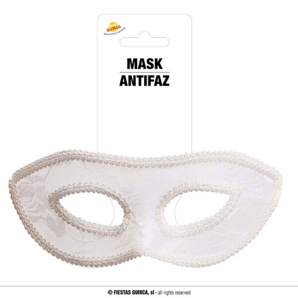 Antifaz sexy blanco