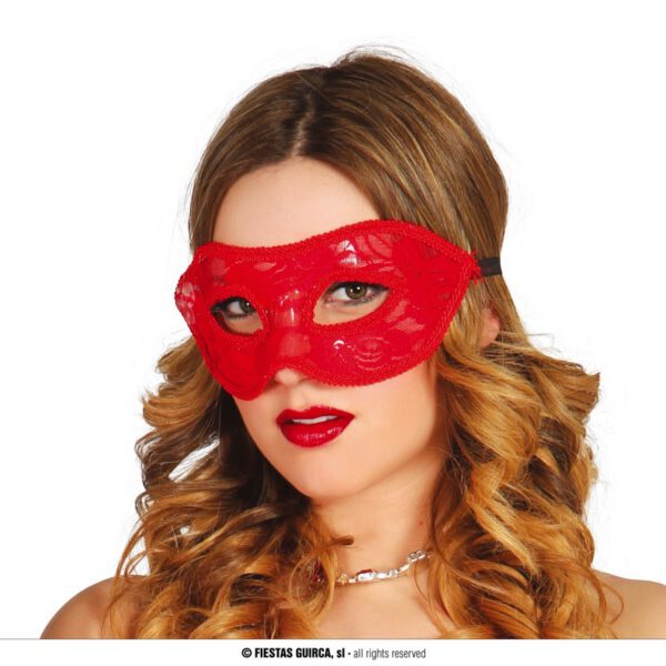 Antifaz sexy rojo