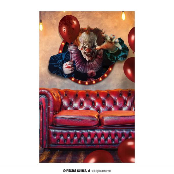 Decoración adhesivo Payaso
