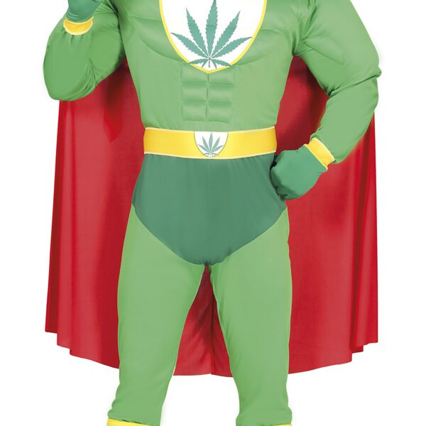 Disfraz de Superhéroe Marihuana
