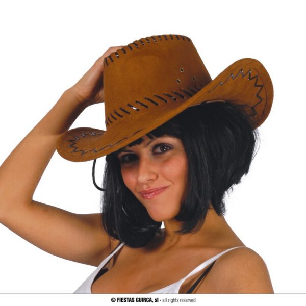 Sombrero vaquero marrón claro