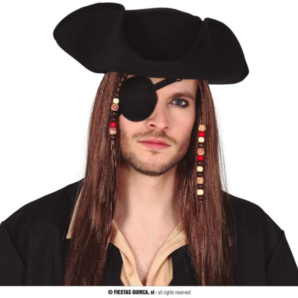 Parche pirata de tela