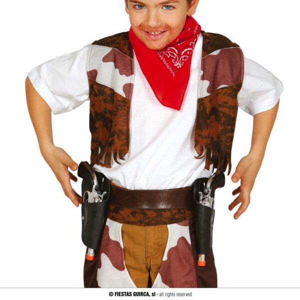 Cartucheras vaquera dobles infantil
