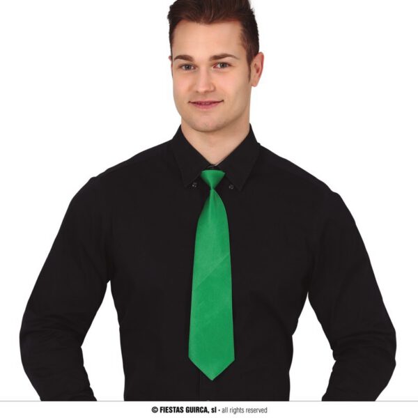 Corbata verde