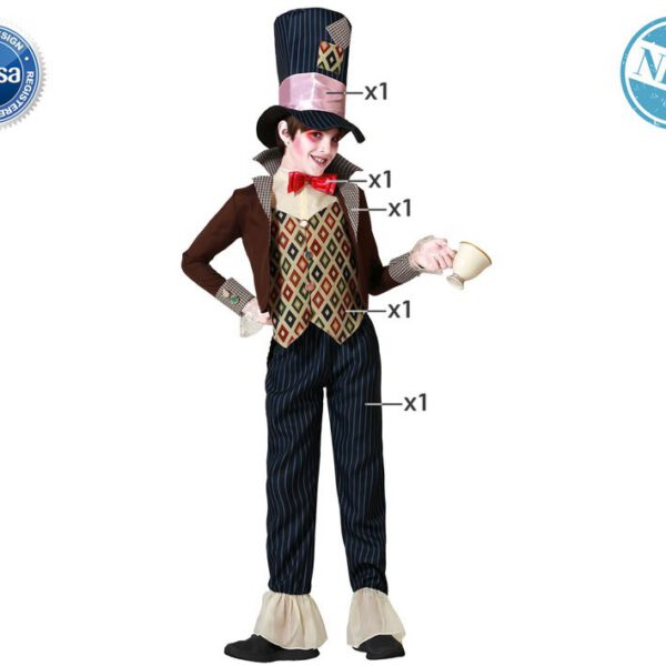 Disfraz de Sombrerero Loco Infantil