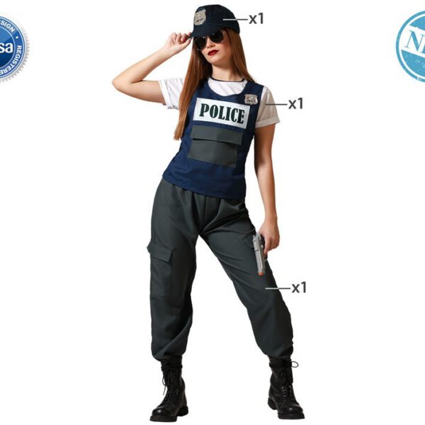 Disfraz de Policia Mujer