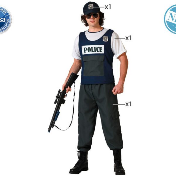 Disfraz de Policia para hombre
