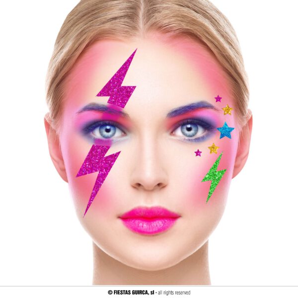 Adhesivos faciales Rayo
