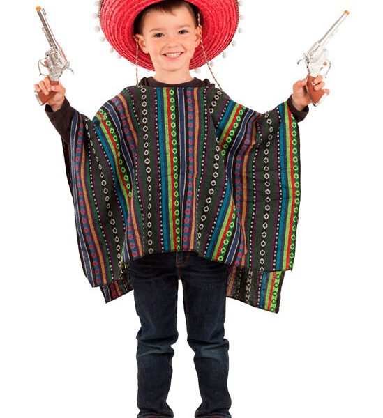 Poncho mejicano Infantil