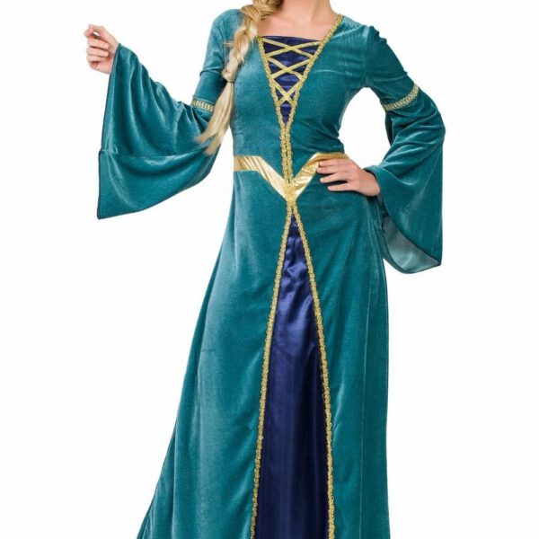 Disfraz de princesa Medieval Verde