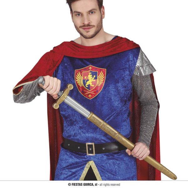 Espada medieval con funda