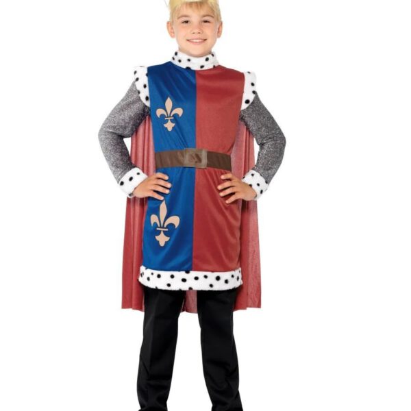Disfraz de Rey medieval infantil