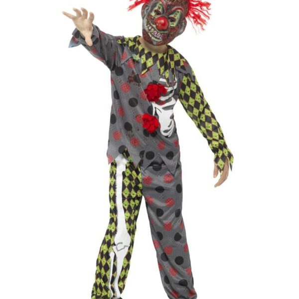 Disfraz de Payaso Zombie para niño