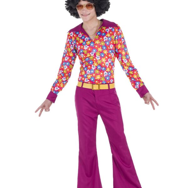Disfraz de Hippie flores