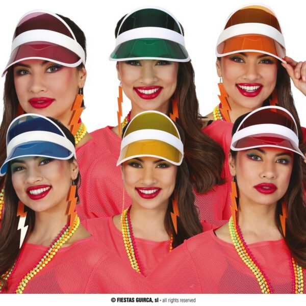 Visera colores surtidos