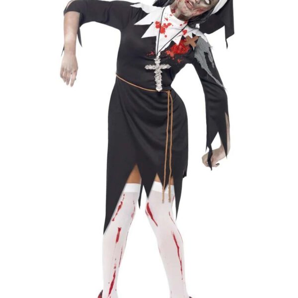 Disfraz de Monja Zombie