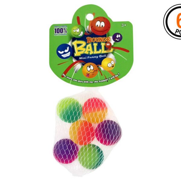 Bolsa de pelotas saltarinas