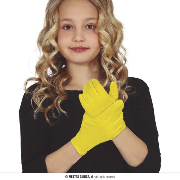 Guantes Amarillos Infantiles