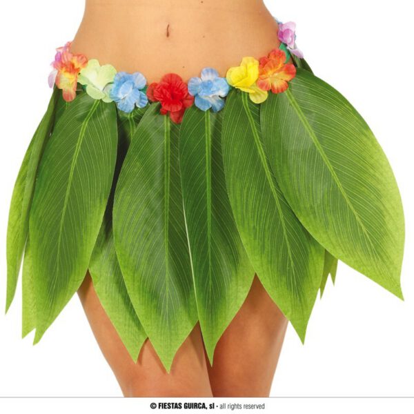 Falda Hawaiana de Hojas