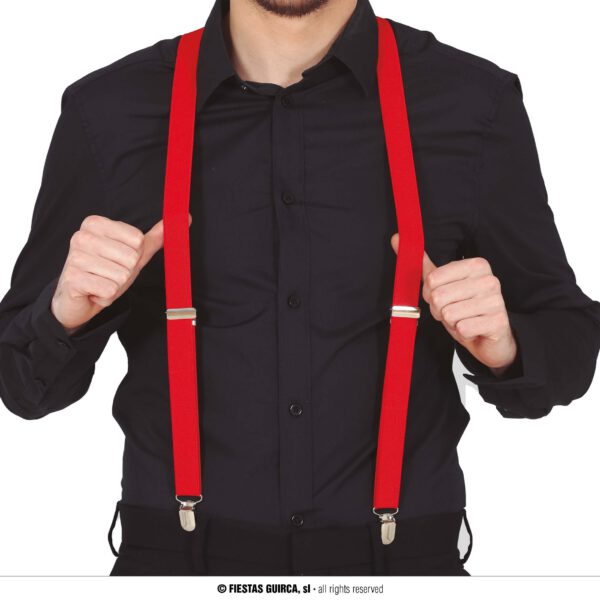 Tirantes Rojos Adulto