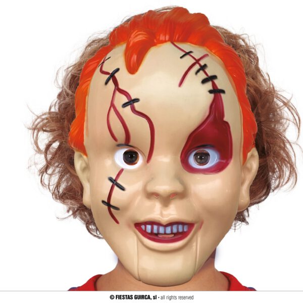 Careta Muñeco diabólico infantil