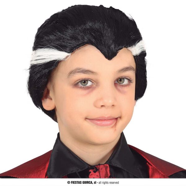 Peluca drácula infantil